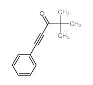 4,4-dimethyl-1-phenyl-pent-1-yn-3-one Structure