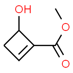 1-Cyclobutene-1-carboxylic acid, 4-hydroxy-, methyl ester (9CI) structure