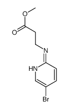 Methyl 3-((5-bromopyridin-2-yl)amino)propanoate Structure