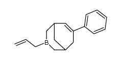 3-allyl-7-phenyl-3-bora-bicyclo[3.3.1]non-6-ene Structure