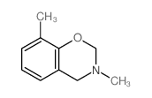 2,8-dimethyl-10-oxa-8-azabicyclo[4.4.0]deca-1,3,5-triene结构式