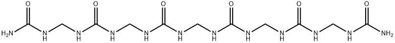 5,9,13,17,-Tetraoxo-2,4,6,8,10,12,14,16,18,20-decaazaheneicozaandioic acid diamide结构式