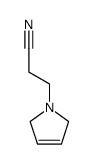 1H-Pyrrole-1-propanenitrile,2,5-dihydro-(9CI) Structure