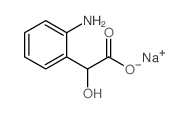 2-(2-氨基苯基)-2-羟基乙酸钠结构式