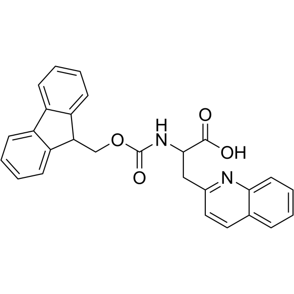N-[(9H-芴-9-基甲氧基)羰基]-3-(2-喹啉基)丙氨酸图片
