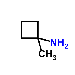 1-Methylcyclobutanamine structure