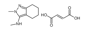 4,5,6,7-tetrahydro-N,2-dimethyl-2H-indazol-3-amine maleate结构式