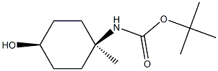 trans-4-(Boc-aMino)-4-Methylcyclohexanol picture