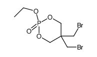 5,5-bis(bromomethyl)-2-ethoxy-1,3,2-dioxaphosphorinane 2-oxide structure