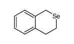 3,4-Dihydro-1H-2-benzoselenopyran结构式