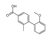 4-(2-methoxyphenyl)-3-methylbenzoic acid结构式