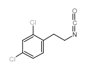 2,4-dichloro-1-(2-isocyanatoethyl)benzene Structure