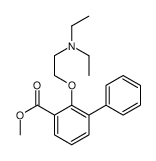 methyl 2-[2-(diethylamino)ethoxy]-3-phenylbenzoate Structure