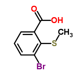 3-Bromo-2-(methylthio)benzoic acid picture