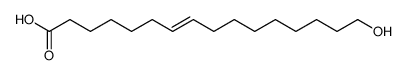 16-Hydroxy-7-hexadecenoic acid structure