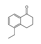 5-Ethyl-3,4-dihydro-1(2H)-naphthalenone结构式
