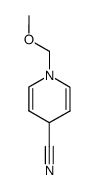 1-(methoxymethyl)-1,4-dihydropyridine-4-carbonitrile Structure