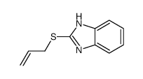 1H-Benzimidazole,2-(2-propenylthio)-(9CI) structure