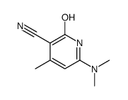 6-(dimethylamino)-4-methyl-2-oxo-1H-pyridine-3-carbonitrile Structure