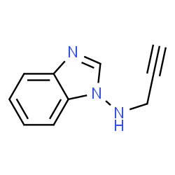 1H-Benzimidazol-1-amine,N-2-propynyl-(9CI)结构式