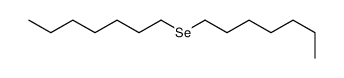 1-heptylselanylheptane Structure
