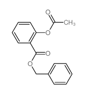 benzyl 2-acetyloxybenzoate结构式