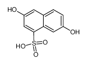 3,7-dihydroxy-naphthalene-1-sulfonic acid Structure