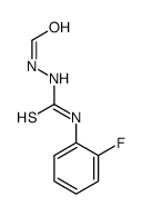 N-[(2-fluorophenyl)carbamothioylamino]formamide结构式