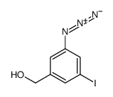 (3-azido-5-iodophenyl)methanol Structure