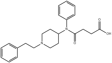 Butyryl fentanyl carboxy metabolite结构式