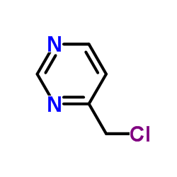 4-(氯甲基)嘧啶结构式