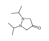 4-Pyrazolidinone,1,2-bis(1-methylethyl)-(9CI) structure