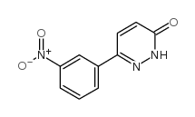 6-(3-NITROPHENYL)-3(2H)-PYRIDAZINONE structure