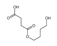 4-(4-hydroxybutoxy)-4-oxobutanoic acid Structure