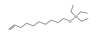 1-(triethylsilyl)oxy-9-decene Structure