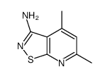 4,6-DIMETHYLISOTHIAZOLO[5,4-B]PYRIDIN-3-AMINE Structure