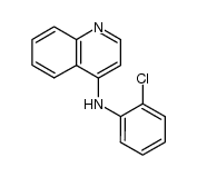 N-(2-chlorophenyl)quinolin-4-amine Structure