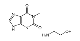 theophylline--2-aminoethanol structure