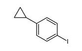BENZENE, 1-CYCLOPROPYL-4-IODO-结构式
