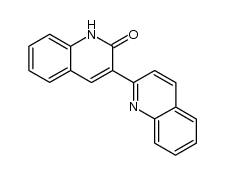 3-(2-quinolyl)carbostyril结构式