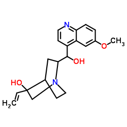 6'-Methoxycinchonan-3,9-diol Structure