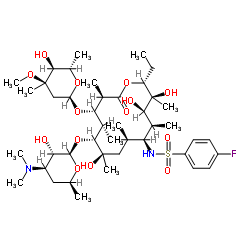 (9S)-9-Deoxo-9-[[(4-fluorophenyl)sulfonyl]amino]erythromycin picture