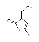 3-(hydroxymethyl)-5-methyl-3H-furan-2-one结构式