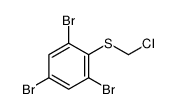 1,3,5-tribromo-2-(chloromethylsulfanyl)benzene结构式