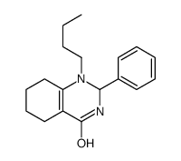 1-butyl-2-phenyl-2,3,5,6,7,8-hexahydroquinazolin-4-one结构式