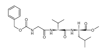 Z-Gly-Val-D-Leu-OMe结构式