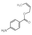 [(Z)-but-2-enyl] 4-aminobenzoate picture