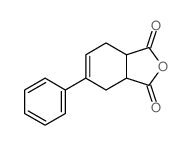 5-phenyl-3a,4,7,7a-tetrahydroisobenzofuran-1,3-dione结构式