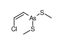 Bis(methylthio)(2-chlorovinyl)arsine picture