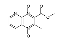 2-Methylpyrido<2,3-b>pyrazin-3-carbonsaeuremethylester-1,4-dioxid Structure